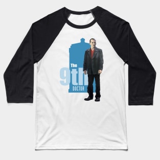 The 9th Doctor: Christopher Ecclestone Baseball T-Shirt